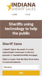 Mobile Screenshot of in-sheriffsale.com